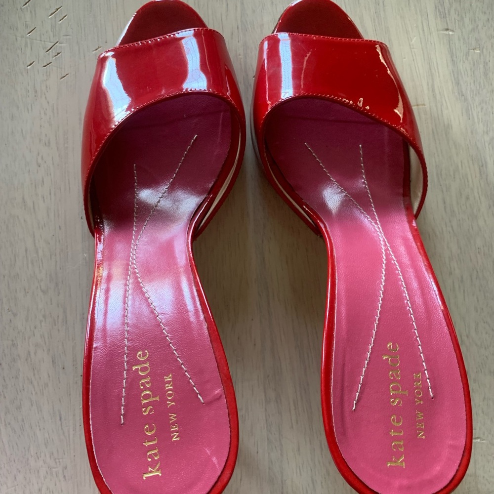 Kate spade peep toe sandals